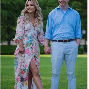 Chic Wish Zimmermann DUPE floral maxi dress